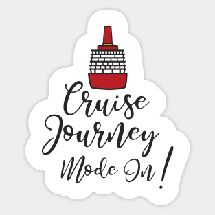 Girls Cruise Journey Mode On Sticker